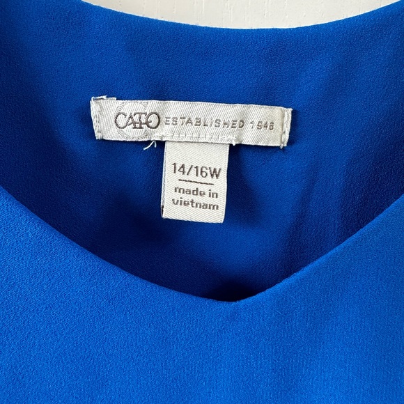 Cato women’s sleeveless top 14/16 - Picture 7 of 9